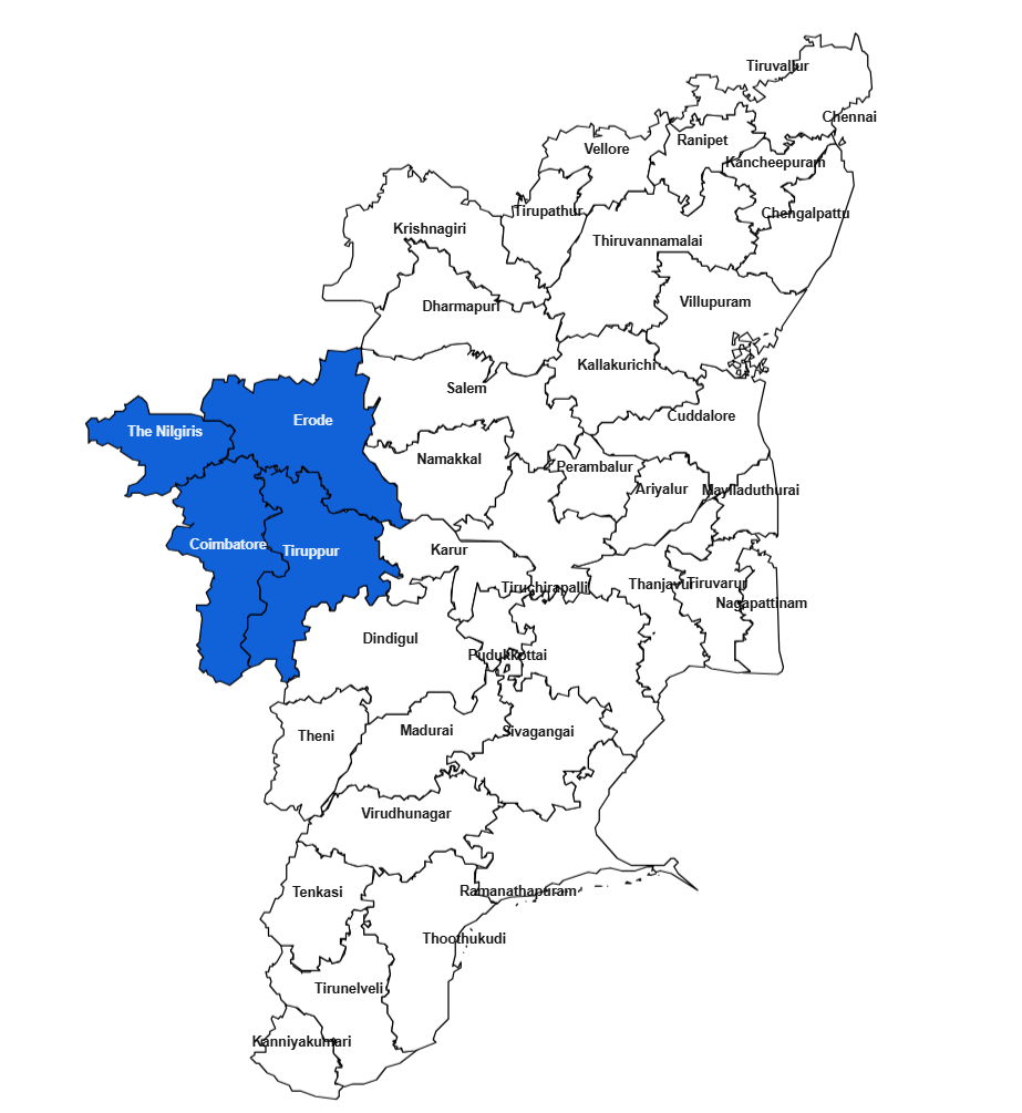 Bhavanisagar map